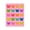 Colorful Butterflies Pink Grid, variant on Stupell Industries Contemporary Pastel Gummies on Pink Canvas Art, 16 x 20, by LISH Creative