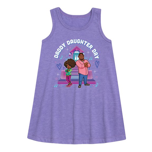 Karma's Wrold - Daddy Daughter Day - Toddler & Youth Girls A-line Dress