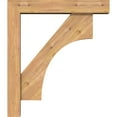 thumbnail image 3 of Ekena Millwork 5 1/2"W x 28"D x 32"H Westlake Block Smooth Bracket w/ Offset Brace, Western Red Cedar, 3 of 25