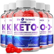 5 Pack Bio Science Keto ACV Gummies BioScience Advanced Formula Apple Cider Vinegar Keto Gummies 300 Gummies