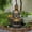 GOLD, variant on Buddha Water Fountain Outdoor Large Sitting Lotus Base Waterfall Fountains Zen Water Feature Indoor with LED Light for Garden Patio Backyard Deck Lawn Porch Balcony Home 45 inches Gold