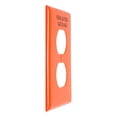 thumbnail image 2 of Placa Dúplex Leviton Nylon Naranja Para Contacto, 2 of 3