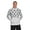 White, variant on Adidas Men's Hoodie Essentials Brandlove French Terry Active Hooded Sweatshirt