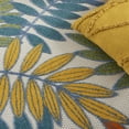 thumbnail image 6 of Nourison Aloha Indoor/Outdoor Tropical Botanical Ivory/Multi 5'3" x 7'5" Area Rug, (5' x 7'), 6 of 9