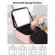 thumbnail image 3 of Bolsa de maquillaje Relavel con espejo LED recargable, color rosa claro, 3 of 7