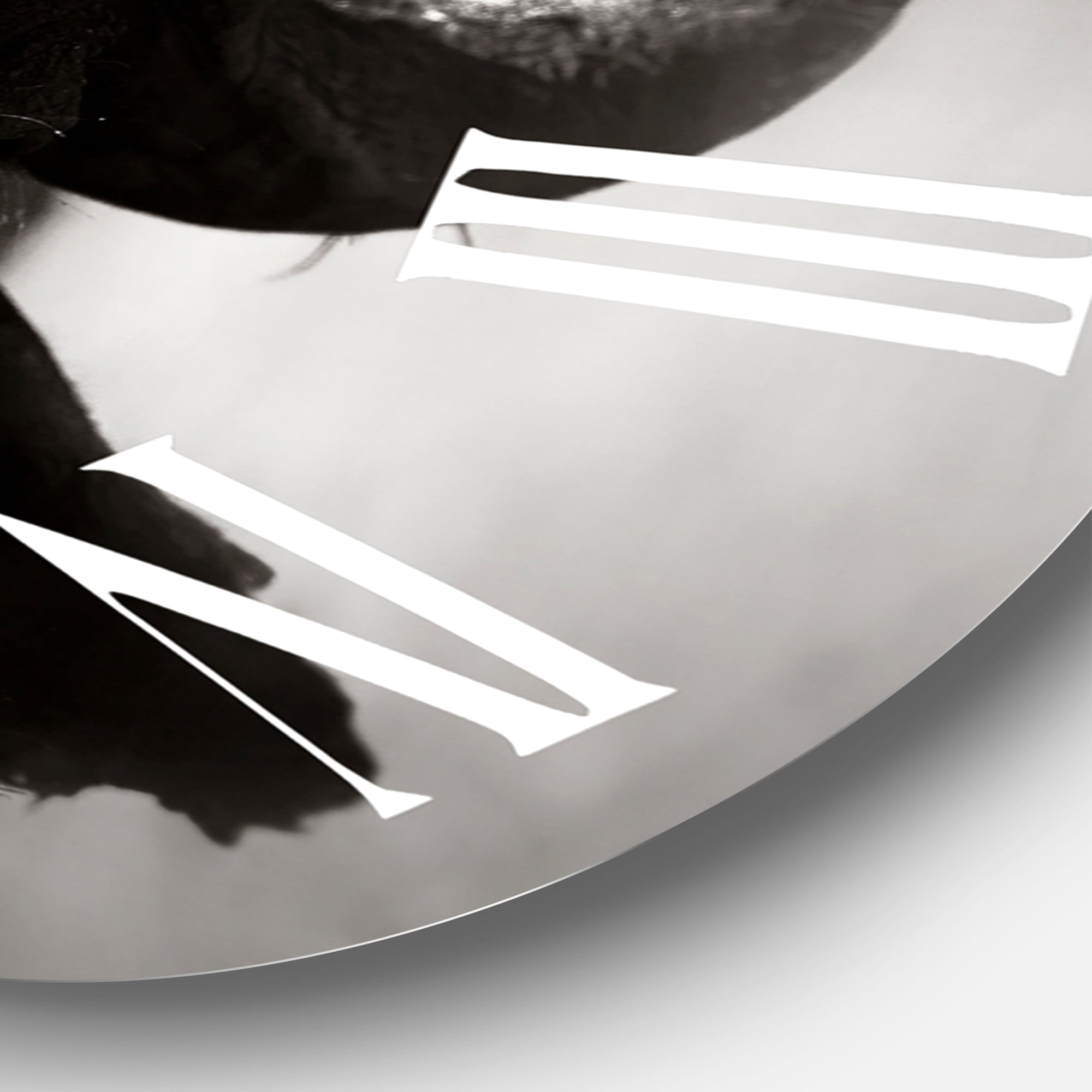 Designart 1 in Farmhouse Wall Clock