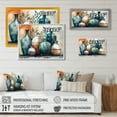 thumbnail image 4 of Designart "Green And Orange Artisanal Boho Pottery II" Boho Pottery Wall Art For Kitchen, 4 of 5