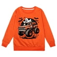 thumbnail image 3 of Chandail à Capuchon et Chandails en Molleton pour Filles Imprimé Halloween Mignon Manches Longues Col Rond Chandail pour Tout-Petits et Enfants Tenue Décontractée Douce et Confortable, 3 of 3