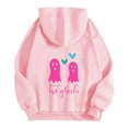thumbnail image 4 of KAUOD Kids Cute Ghost Pumpkin Hoodies Cotton Fleece Halloween Pullover Hoodie Sweatshirts Boys Girls Thick Warm Tops Clothes, 4 of 6