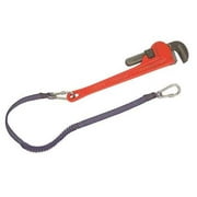 3M DBI-SALA 1150916 Tool lanyard, 30-Pound Capacity, Single Leg With C iner Hooks At Both Ends, Blue