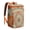Orange-43, variant on Antique French Country Insulated Cooler Backpack - 20L Rustic Paisley Design Leakproof Lunch Bag, Lightweight for Camping, Hiking & Road Trips