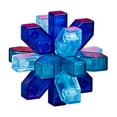 thumbnail image 2 of Xuanheng Brain Teaser Puzzles Unlock Interlock IQ Challenge for Adults Birthday Gifts, 2 of 8