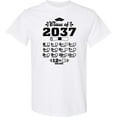 thumbnail image 3 of Inktastic Class of 2037 Graduation Checklist T-Shirt, 3 of 5