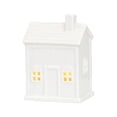 thumbnail image 6 of WYBXZ Christmas Village House Decor, Ceramic LED Lighted Tabletop Accent for Winter, 6 of 7