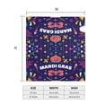 thumbnail image 6 of Haiem Happy Mardi Gras Mailbox Covers Magnetic ,Mailbox Wraps Post Letter Box Cover for Holiday Garden Yard Decor-25.5x21 in, 6 of 9