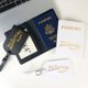 thumbnail image 2 of Juego de pasaportes para parejas de viajes personalizados Etiqueta de equipaje única, 2 of 5