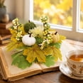 thumbnail image 4 of Beautynvta Fall Floral Picks, Artificial Pumpkin Maple Leaf Berry Flower Picks, Autumn Fake Floral Bouquet for Vase Fillers, Thanksgiving Halloween Farmhouse Home Decor, 4 of 7