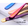 thumbnail image 6 of Rainbow Dessert Spoons, 5.5-inch Stainless Steel Shiny Rainbow Teaspoon, Espresso Coffee Spoon, Tea Spoons Silverware(Gold), 6 of 7