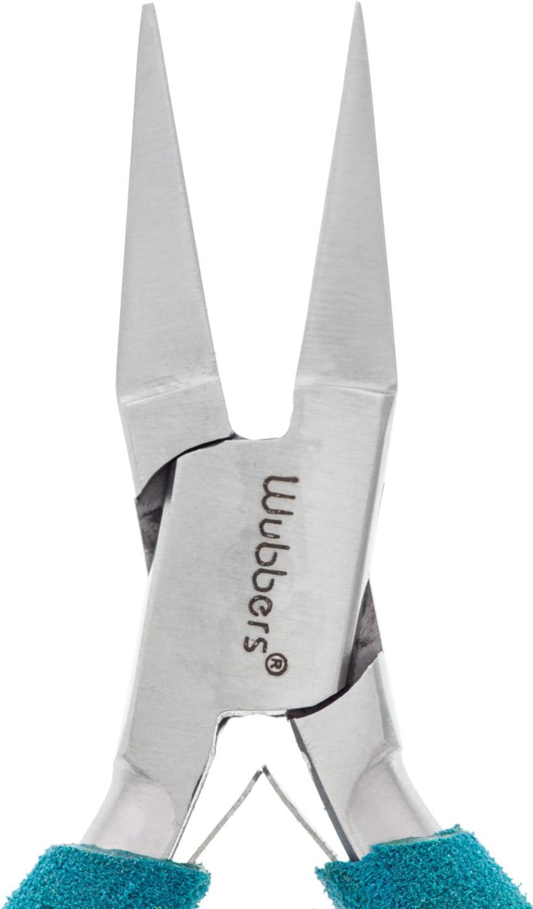 Wubbers Classic Series Wide Flat Nose Jeweler's Pliers, 7mm