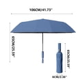 thumbnail image 3 of PATLOLLAV Fully Automatic Rotatable and Foldable Sunscreen Umbrella – Strong Wind Resistance, High-Density Fabric, One-Hand Operation, and Versatile Weather Protection, 3 of 6