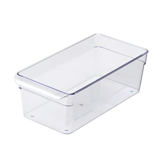 VOMOSI Large Clear Storage Bins with Lids - Stackable Pantry Organizer Bins  Perfect for Organizing Your Bathroom, Kitchen, Office, Cabinet,  Countertops, and Cupboard - Pack of 8