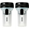 Life Gear 2 Pack Special - Glow LED Mini Spotlight with Storage & Emergency Flasher