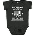 thumbnail image 3 of Inktastic Military Uncle Red Friday Boys or Girls Baby Bodysuit, 3 of 5