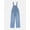 Medium Wash, variant on Girls Denim Overall, Sizes 4-18