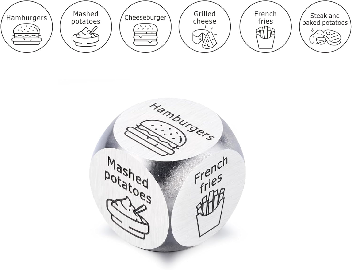 Couple Date Night Gifts for Anniversary Movie Decider Dice Ideas for Girlfriend Boyfriend Valentines Day Gifts Women Men Christmas Birthday Gifts Wife Husband 11th Anniversary Wedding Gift for Her Him