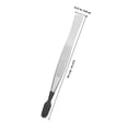 thumbnail image 2 of Luxshiny Durable Stainless Steel Tweezers Flat Tip with Rubber Handles for Craft and Aquarium, 2 of 8