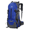 thumbnail image 1 of WoneNice 50L(45+5) Waterproof Hiking Backpack - Outdoor Sport Daypack with Rain Cover, 1 of 8