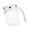 White, variant on 7829 Automatic Stirring Coffee Cup with Stainless Steel Insulation USB Rechargeable