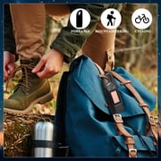 Hengguang 3 Pack Hand Crank Solar Powered Flashlight, Emergency Rechargeable LED Flashlight, Survival Dynamo Torch for Home Camping Outdoor Climbing Backpack Hiking 4.88 x 1.77 x 1.26 Inches