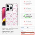 thumbnail image 2 of Funda de teléfono MOSNOVO para iPhone 14 Pro Buffertech 2m Drop Clea, 2 of 6