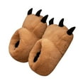 thumbnail image 3 of Animal - Inspired Claw Slippers Unisex Cozy Warm Home Shoes Festive Gifts for Winter Christmas Halloween, 3 of 12
