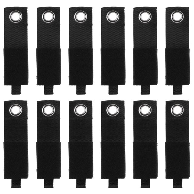 Support de Rallonge, 12 Pcs Sangles de Câble Robustes Organisateur de Rallonge Performance Fiable
