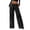 Black, variant on Women's Sequin Wide Leg Pants, Elastic Drawstring Waist Sparkly Glitter Palazzo Pants, High Waist Party Pants for Wedding, Formal Events and Special Occasions Purple XXL