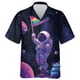 thumbnail image 5 of Camisa de hombre con estampado 3D de nave espacial, ropa para hombre de gran tamaño, nueva camisa informal de verano para playa hawaiana, moda hawaiana Harajuku para vacaciones, 5 of 5