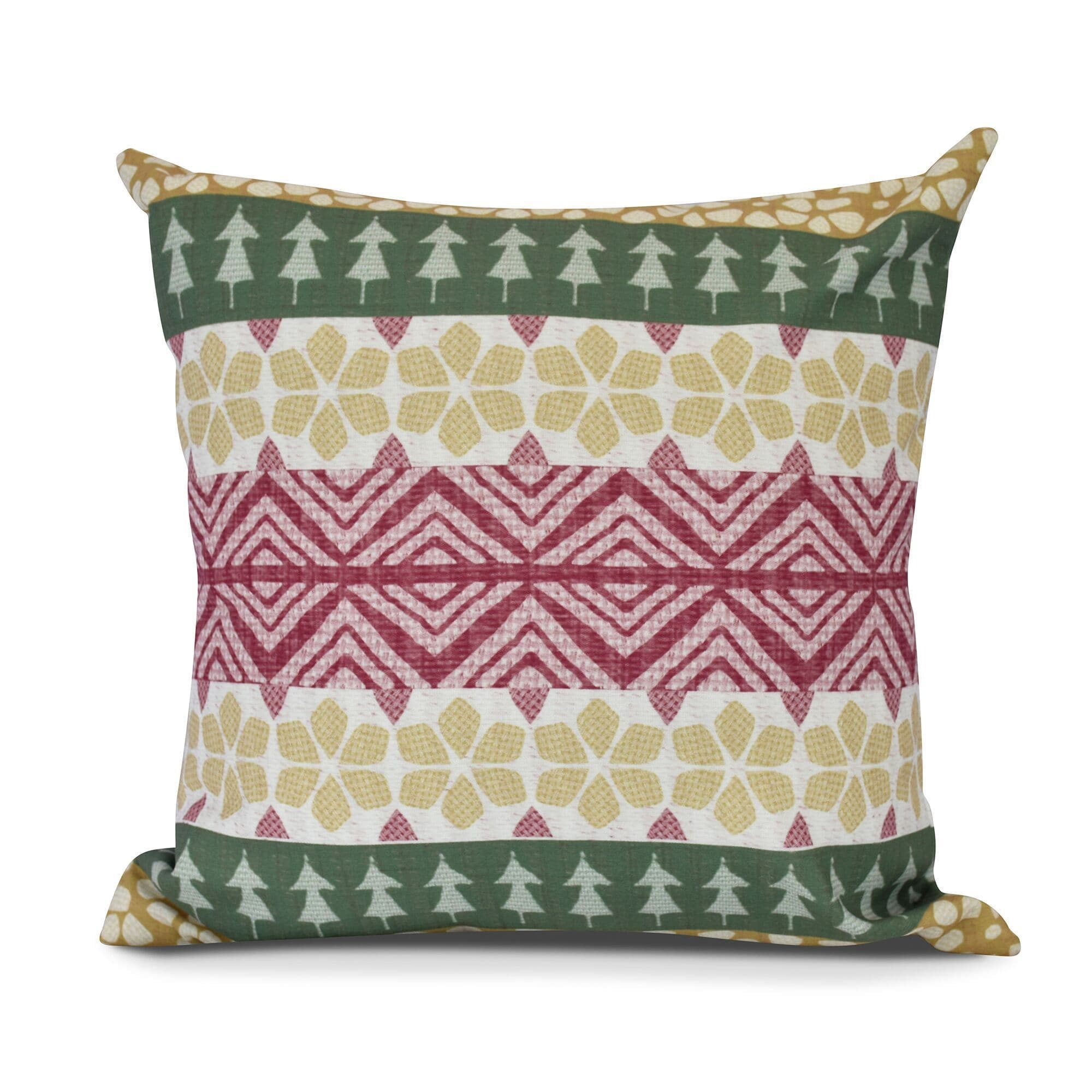 FairIsle, Geometric Print Pillow
