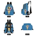 thumbnail image 4 of FORMRS Mini Backpack Purse for Women Travel Daypack Casual Shoulder Bag, Colorful Ice Cream Cat, 4 of 7