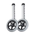thumbnail image 3 of Mobutofu 2 Pcs Roue de Remplacement en Alliage d'Aluminium pour Aide à la Marche 11.8x4.6x1.2in Usage Intérieur Extérieur, 3 of 8