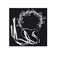 thumbnail image 2 of Tocado De Novia El Cabello Pedreria Accesorios Tiara Diadem Xtellar blanco, 2 of 3