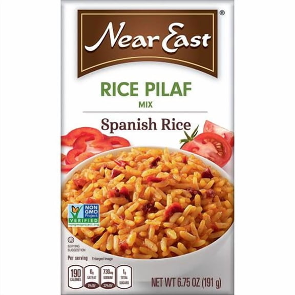 Near East Spanish Rice Pilaf, 6.75 Oz - Pack of 2
