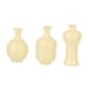 thumbnail image 2 of 3 jarrones de flores de cristal, jarrones decorativos, jarrones de vidrio modernos. Amarillo, 2 of 9