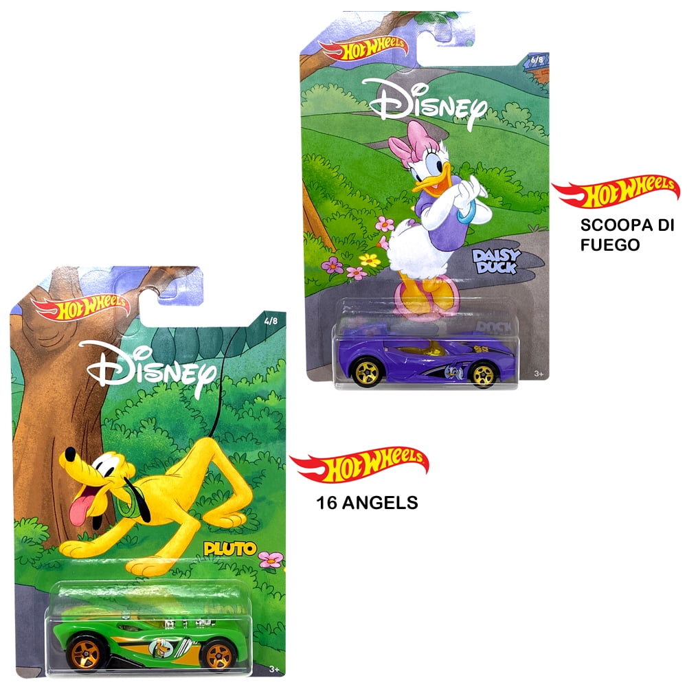 Disney x Hot Wheels Character Vehicle 90th Anniversary Edition Set