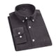 thumbnail image 2 of Blusa y camisa de manga larga con cuello vuelto para hombre, color liso, informal, a la moda, con bolsillos, manga larga, botones, cárdigan, sudadera con capucha, blusa de poliéster para hombre, 2 of 4