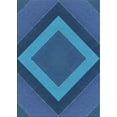 thumbnail image 1 of Ahgly Company Machine Washable Indoor Rectangle Transitional Blueberry Blue Area Rugs, 6' x 9', 1 of 7