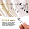 thumbnail image 5 of Safety Pins, 540 Pcs Premium Safety Pins, 4 Sizes Durable Rust-resistant Safety, 5 of 5
