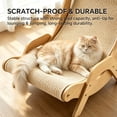 thumbnail image 5 of Cat Scratcher Bed, Extra Large Indoor Sisal Cat Couch Lounger, Solid Wood Cat Scratching Chair Furniture Protector for Large Cats, 5 of 11