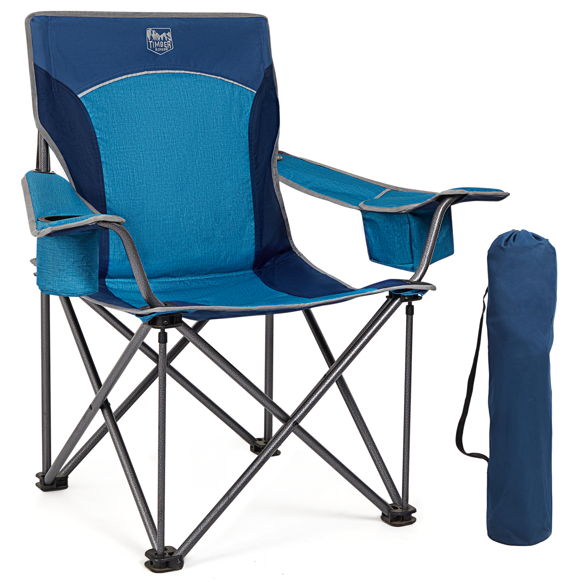 Timber Ridge Oversized Camping Chair, 400 Lb Capacity photo 1